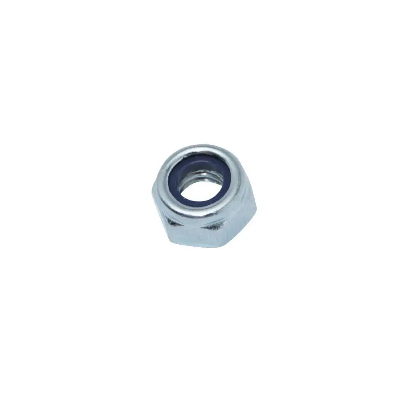 Packung mit 100 Sechskantmuttern Bremse Algi Nylstop 814000