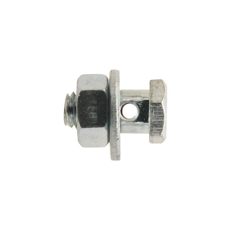 Blister von 25 Fahrrad-Bremskabelklemmen - Loch 2,5mm - versetzt Algi 00421000-025