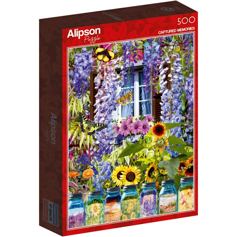3667232500059 - Puzzle mit 500 Teilen Maison Fleurie