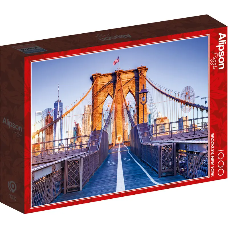 3667232500127 - Puzzle mit 1000 Teilen Pont De Brooklyn