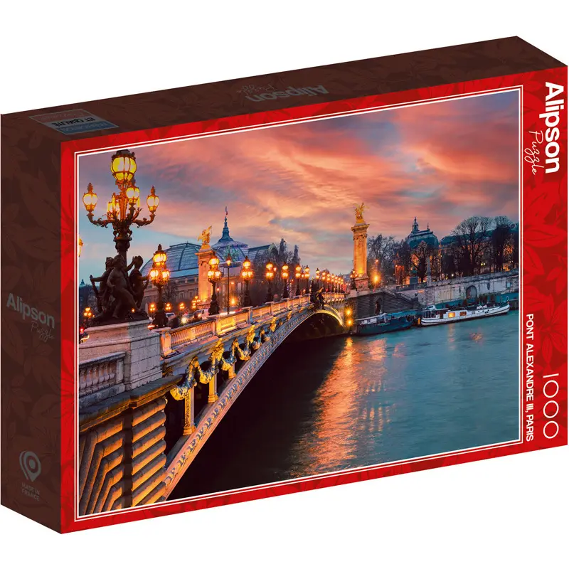3667232500134 - Puzzle mit 1000 Teilen Pont Alexandre Iii