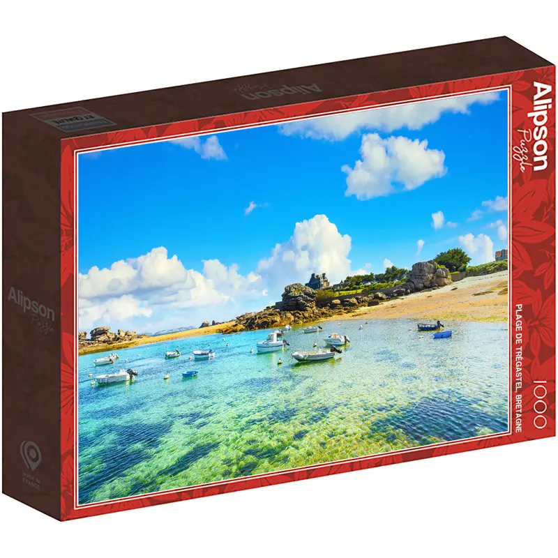 3667232501001 - Puzzle mit 1000 Teilen Plage Tregastel