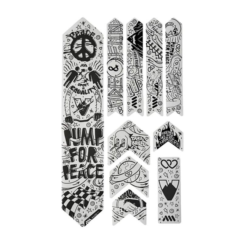 Velo Store - UK Frame protection kit All Mountain Style Extra Pump for Peace | Extra 10% off with Subscription, Postage £16.79 to UK Fedex.