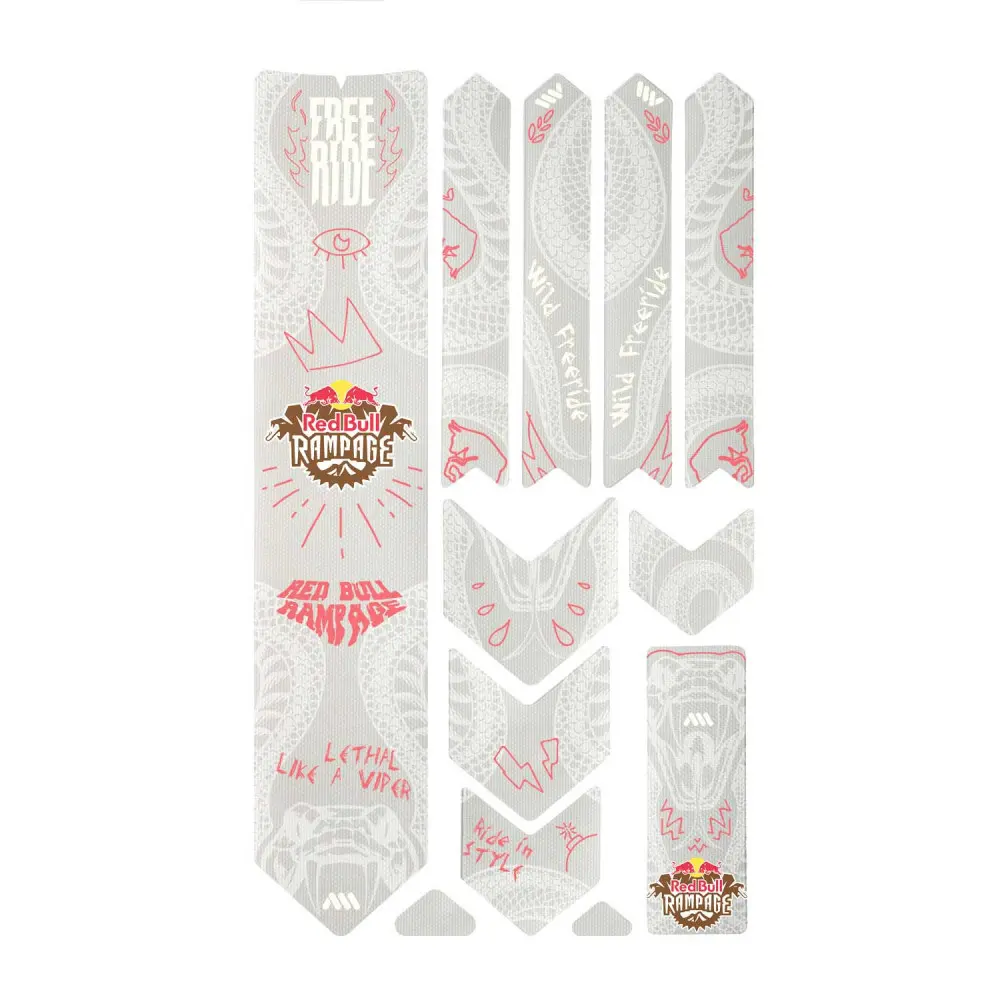 Velo Store - UK Frame protection kit All Mountain Style Extra - Red Bull Rampage Freeride (x10) | Extra 10% off with Subscription, Postage £16.79 to UK Fedex.