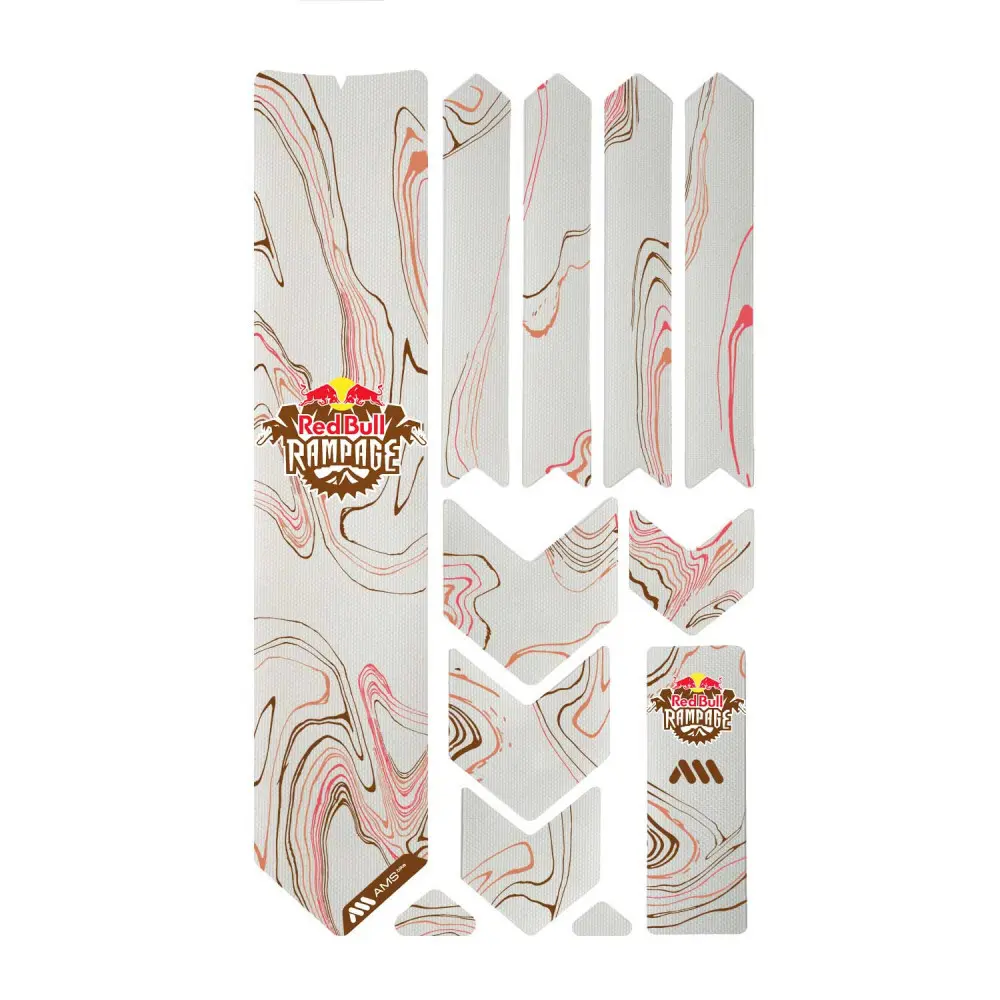 Velo Store - UK Frame protection kit All Mountain Style Extra - Red Bull Rampage Freeride (x10) | Extra 10% off with Subscription, Postage £16.79 to UK Fedex.