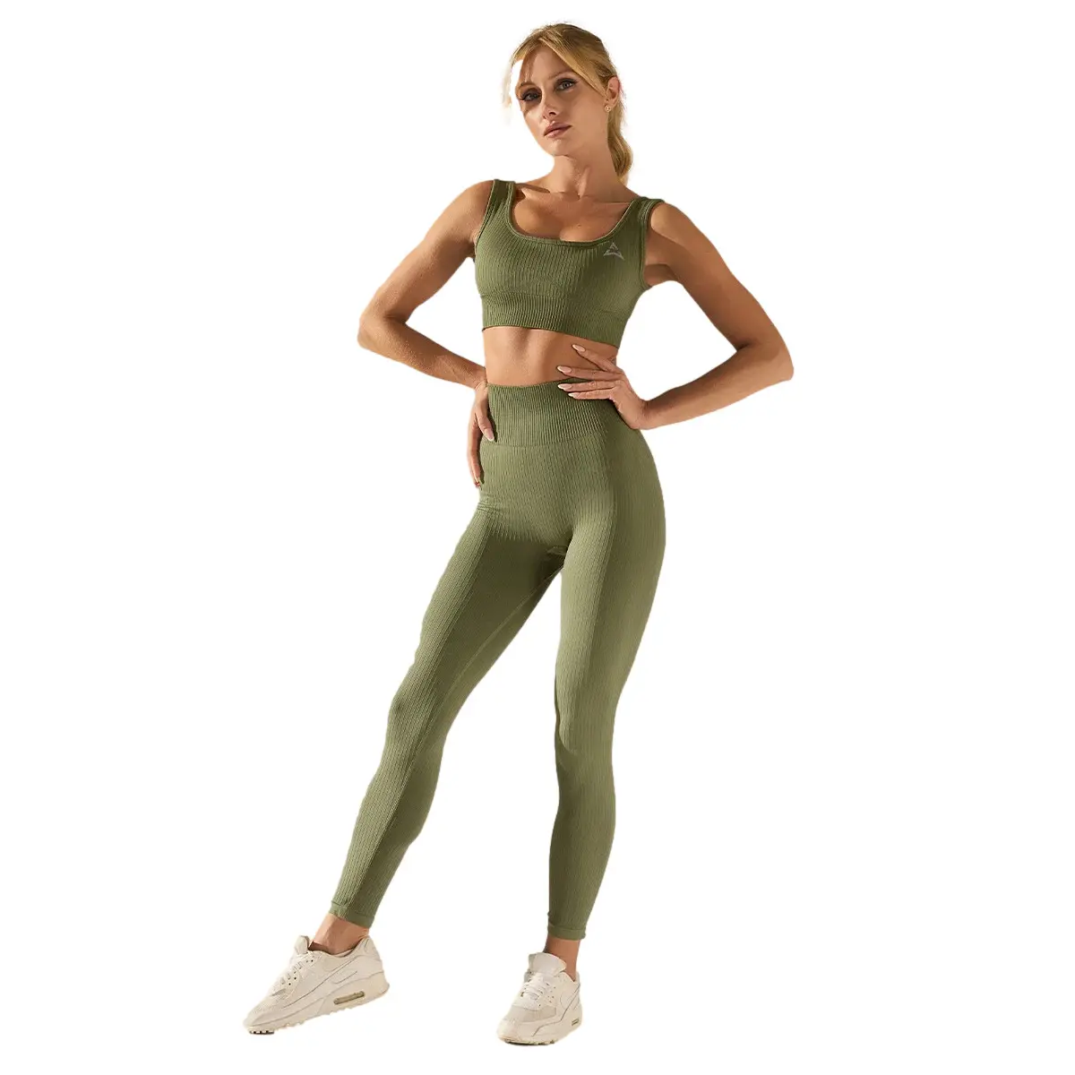 Nahtlose Leggings Damen Allwear Basic