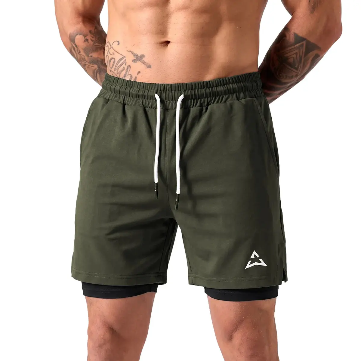 Allwear Men's Vert 2 In 1 Short Knit