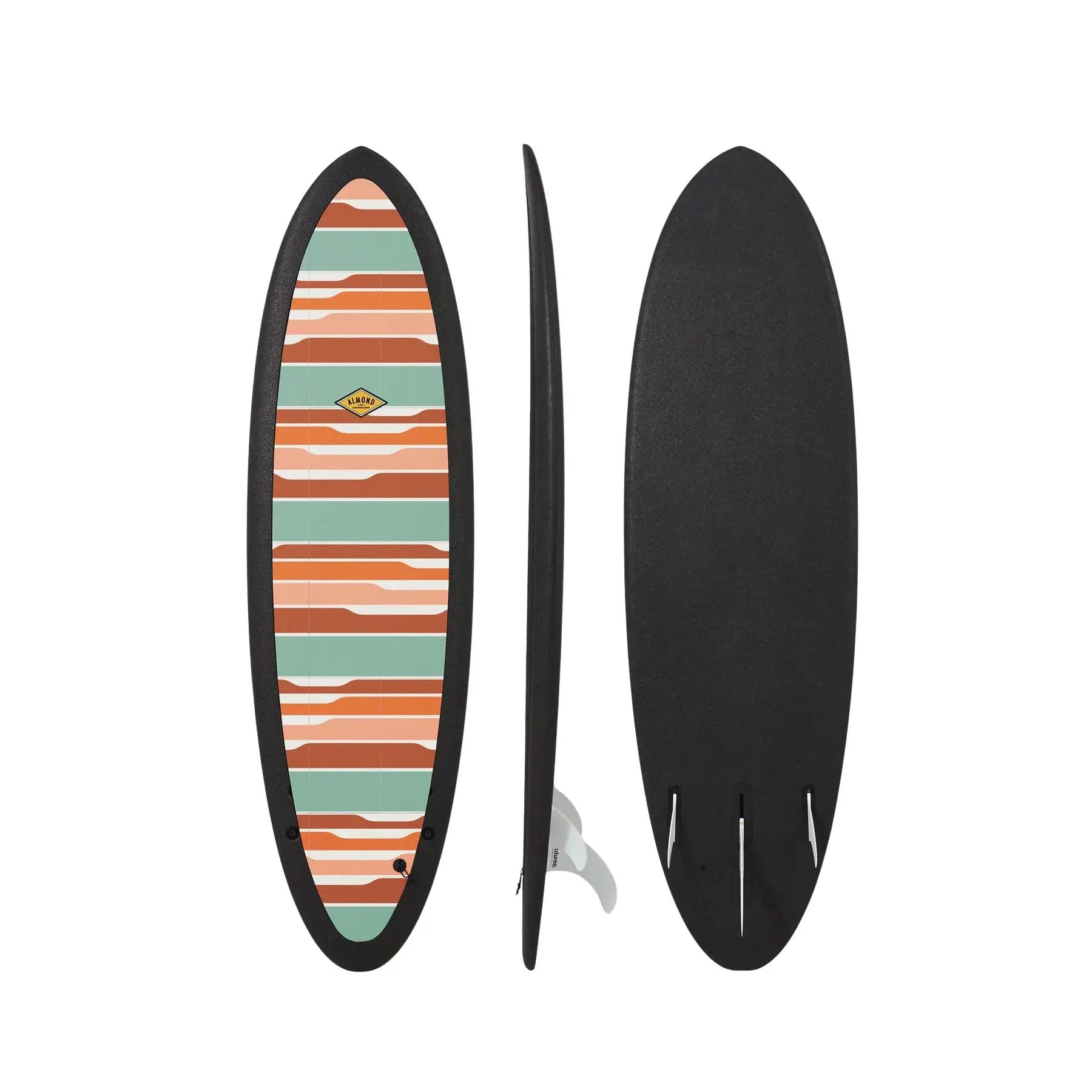 Surfplank Almond Plez Phez Peel Deck