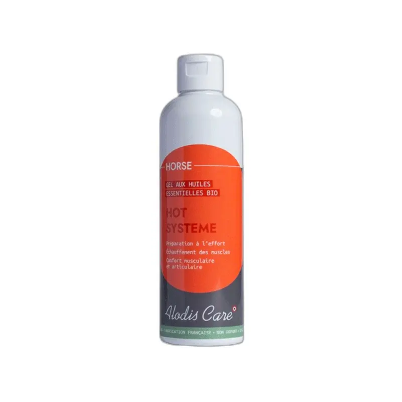 Gel de préparation à l'effort cheval Alodis Care Hot Système