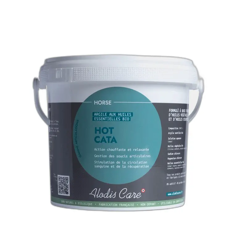 Meilleurs prix pour Argile chauffante pour cheval Alodis Care Hot Cata
