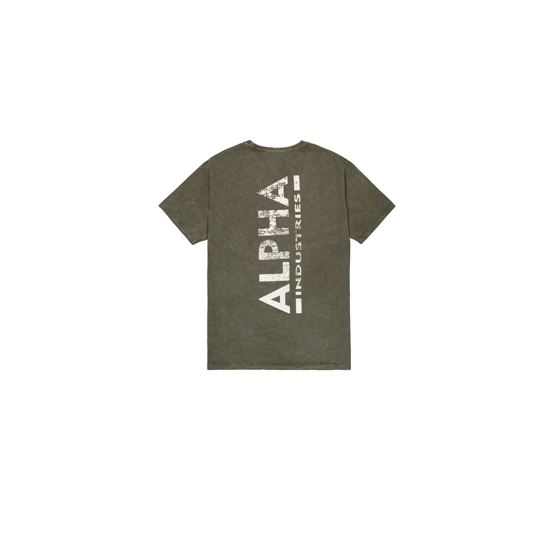T-shirt met print op de rug Alpha Industries Vintage