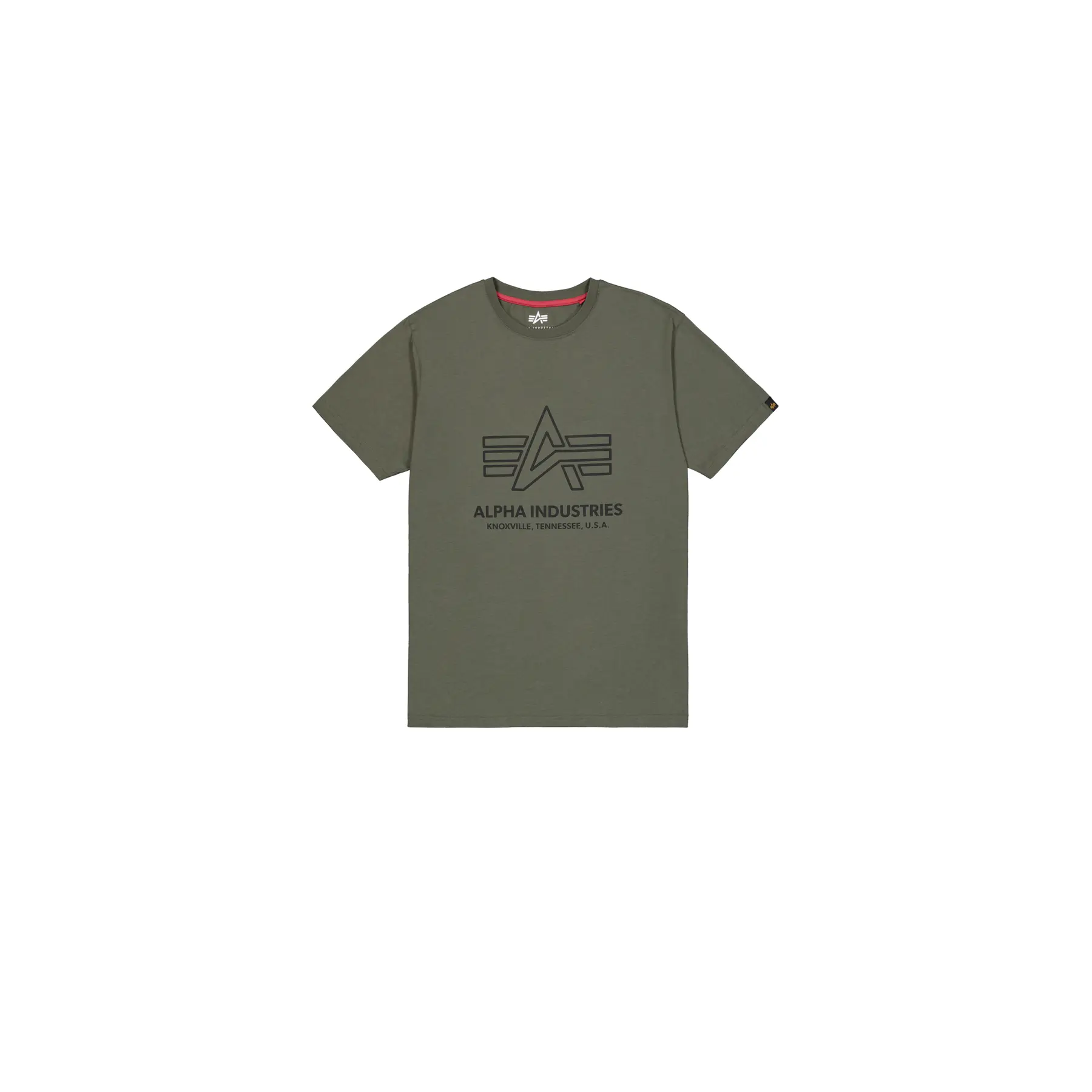 T-Shirt mit Drucklogo Alpha Industries