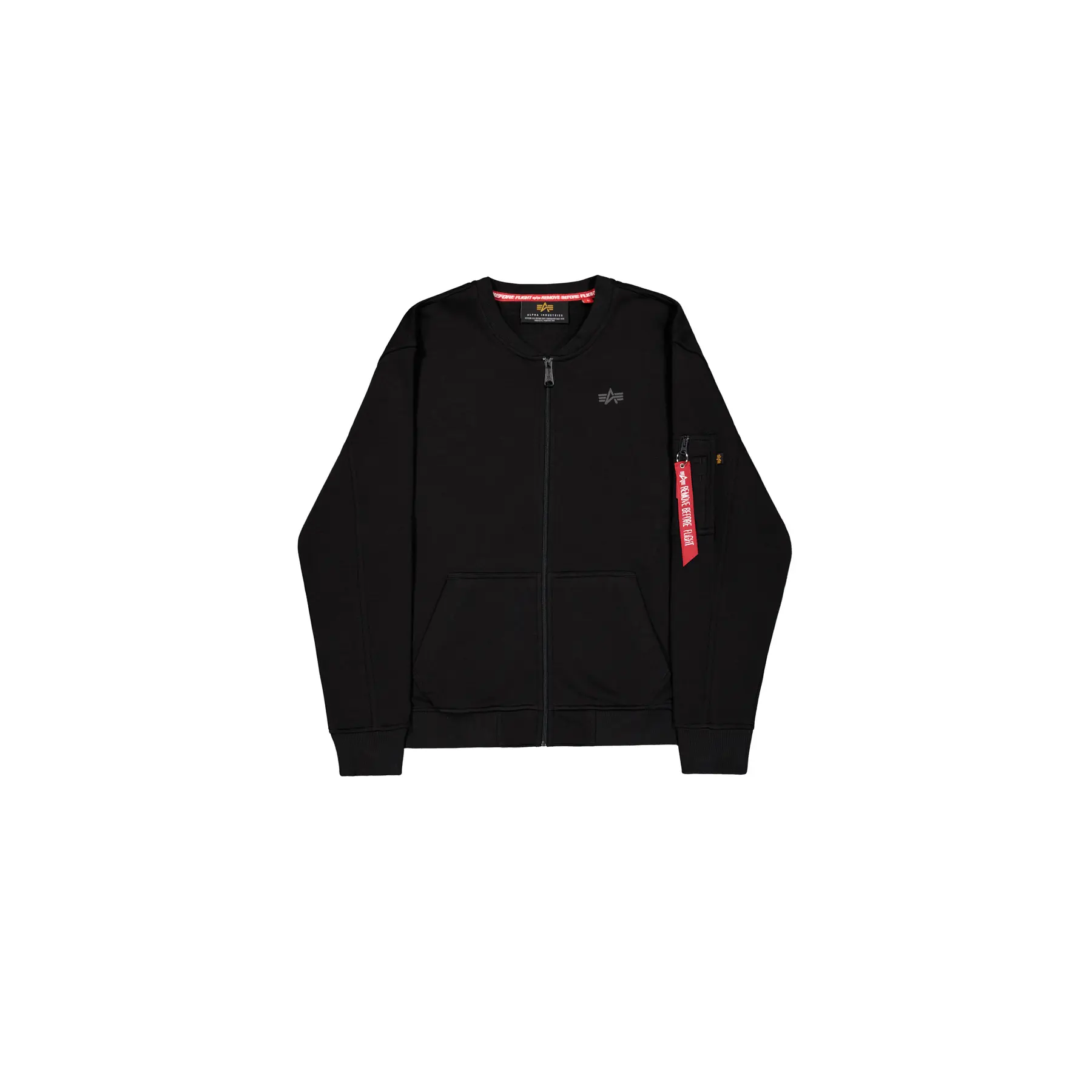 Felpa con cerniera Alpha Industries Basic Small Logo