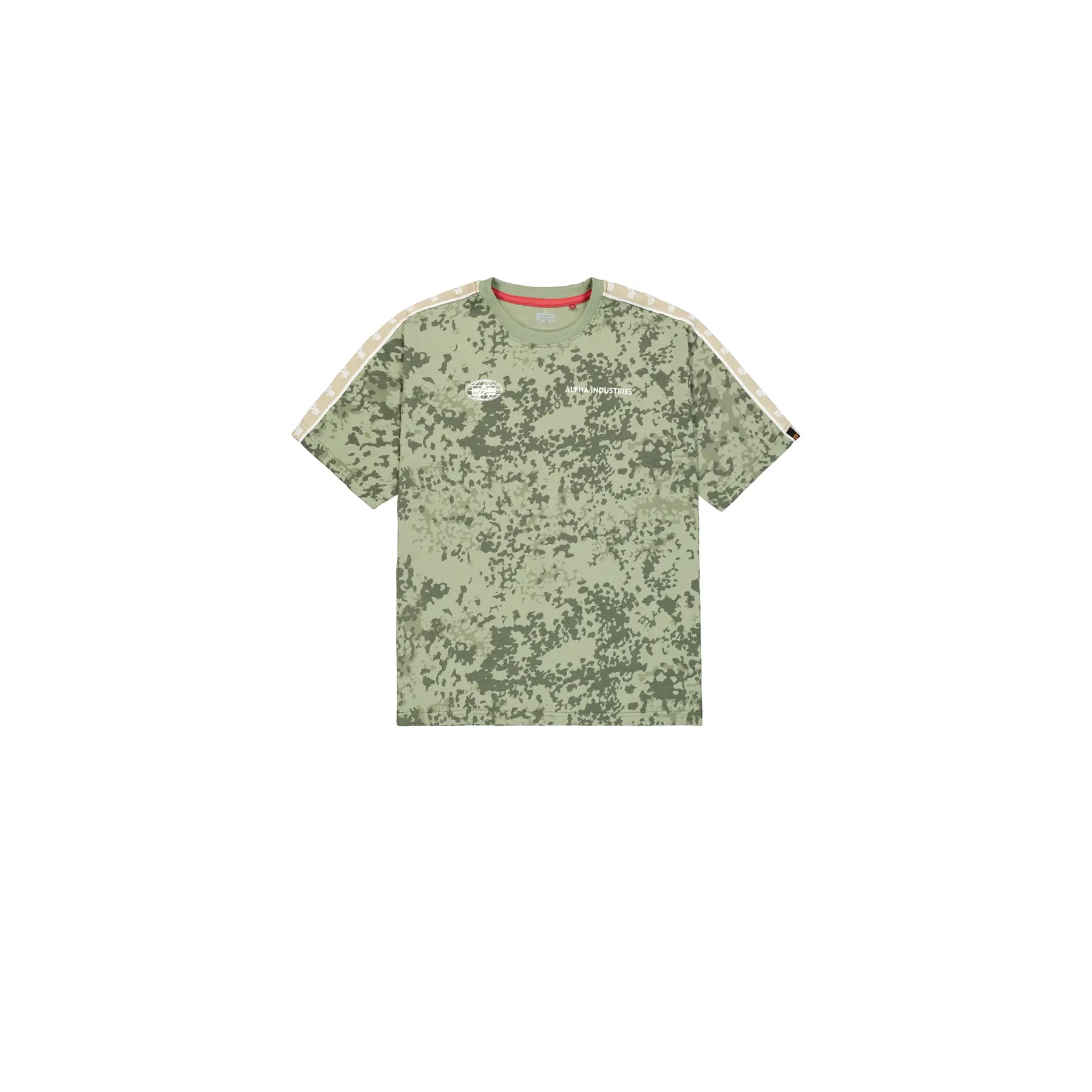 T-Shirt Alpha Industries Logo Track Tape Camo