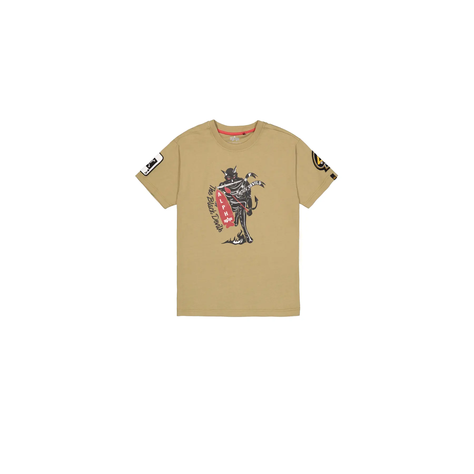 T-Shirt Alpha Industries Black Devils