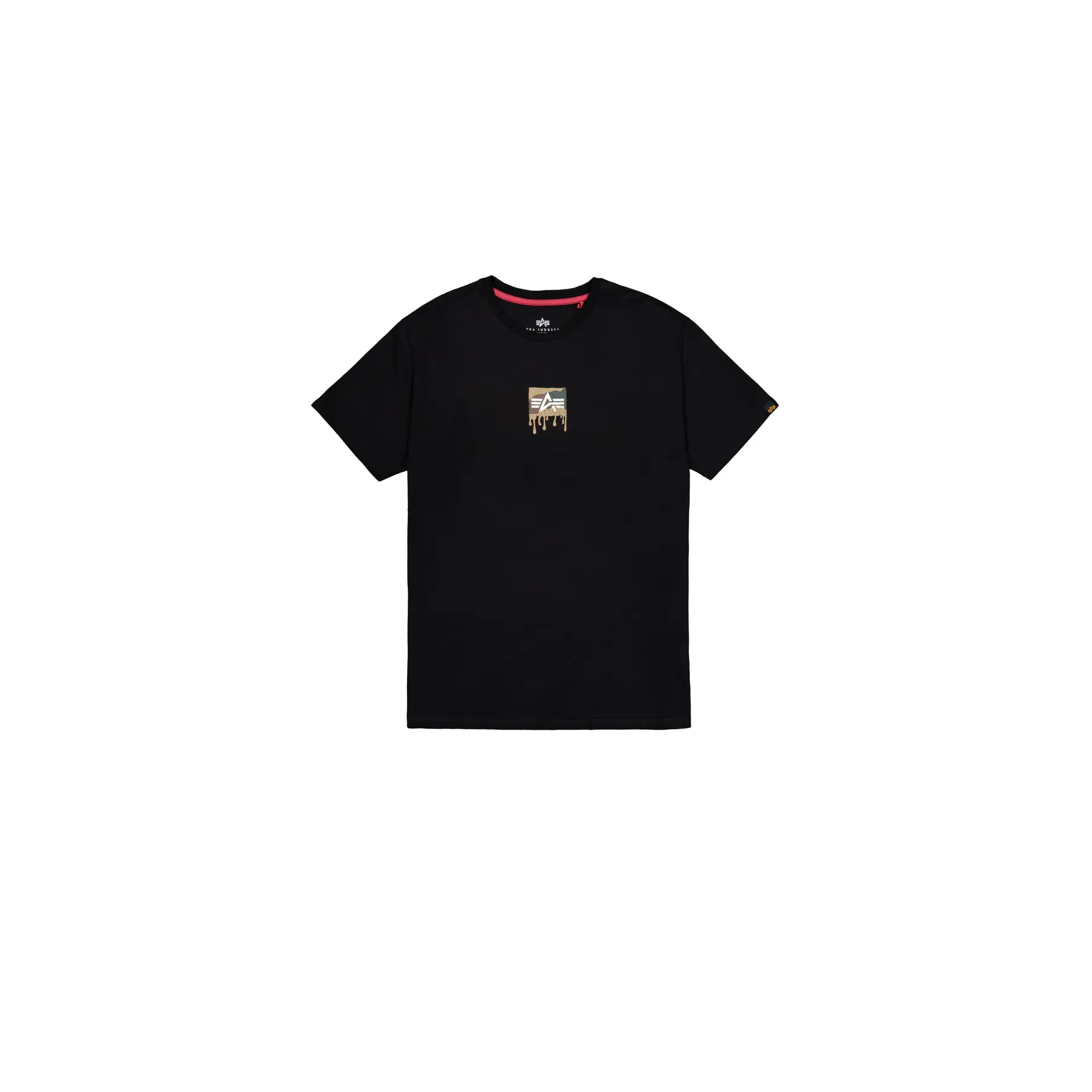 T-Shirt mit Druck auf dem Rücken Alpha Industries Dripping Camo