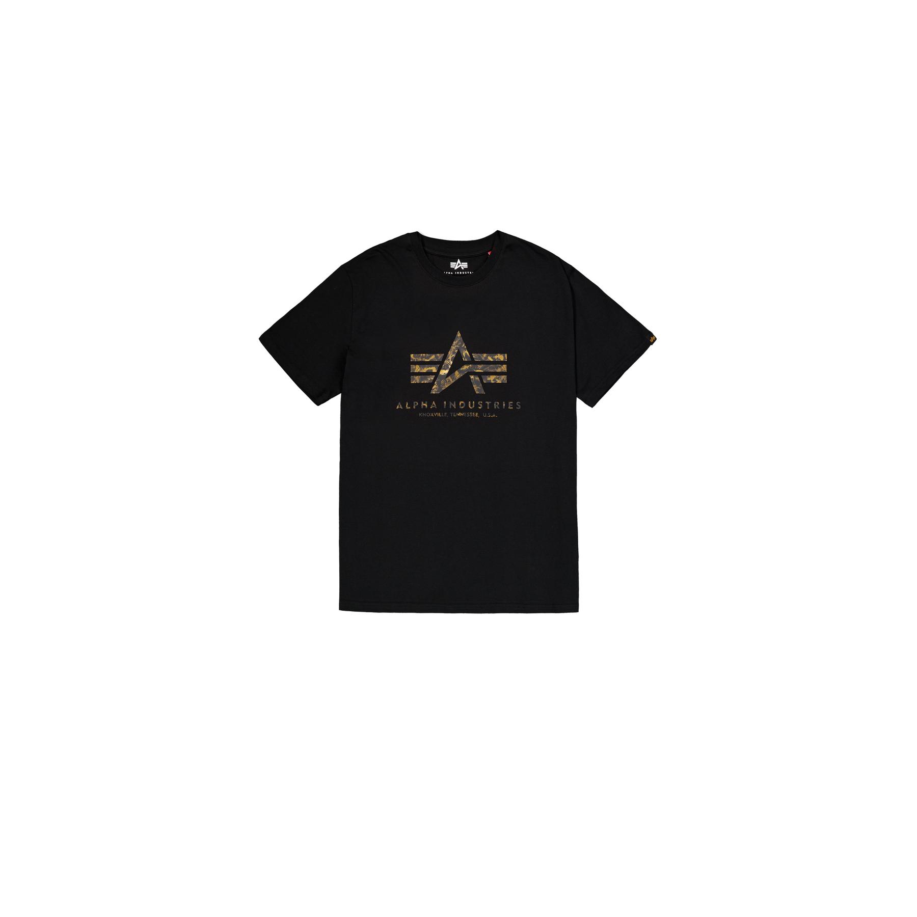 4059146947577 - T-Shirt Alpha Industries Basic Big Logo Effect Print