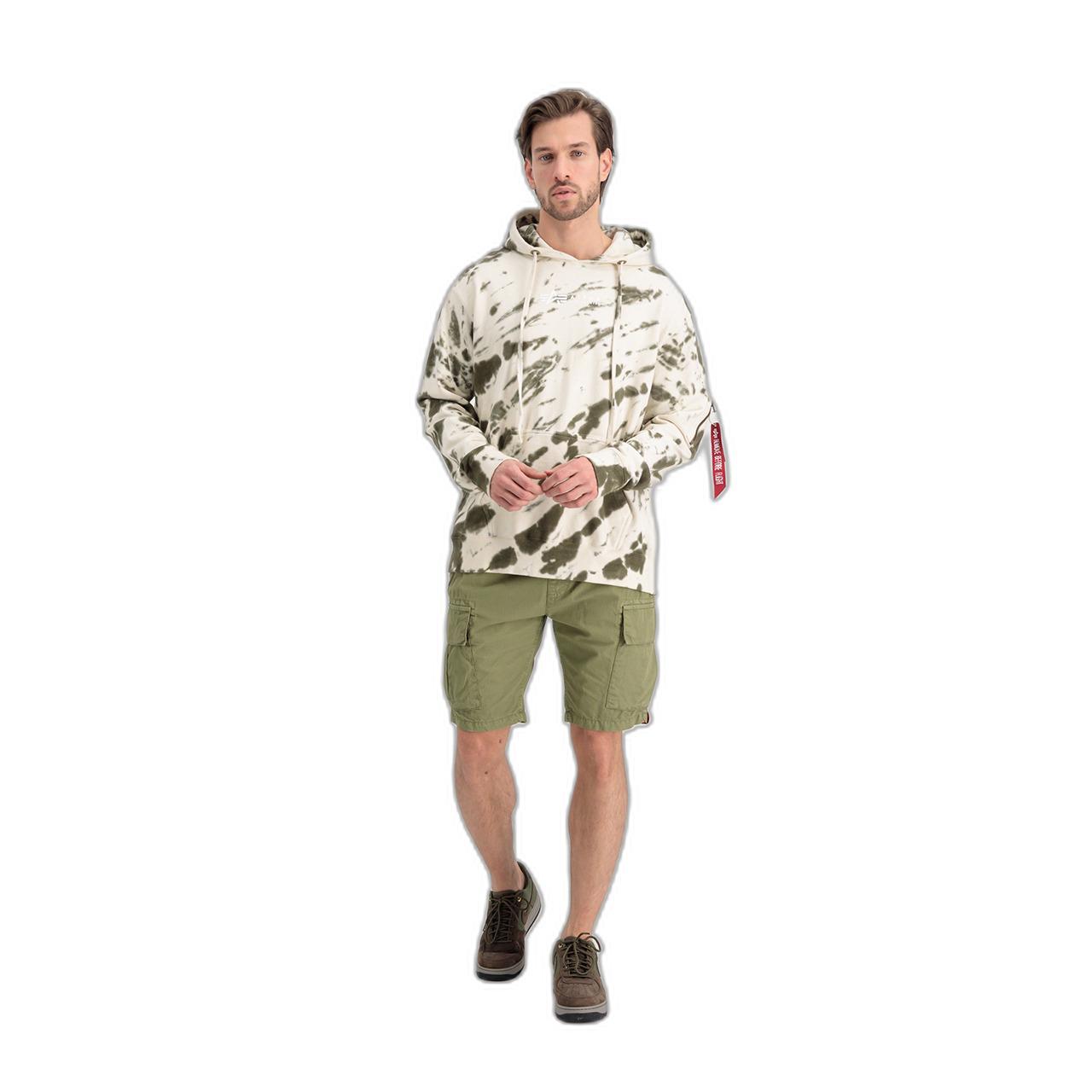 Sweatshirt Alpha Industries con cappuccio Tie Dye