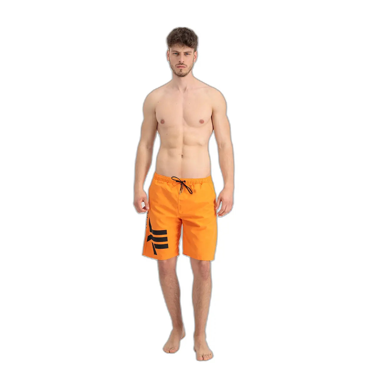 Swim shorts printed Alpha Industries Side