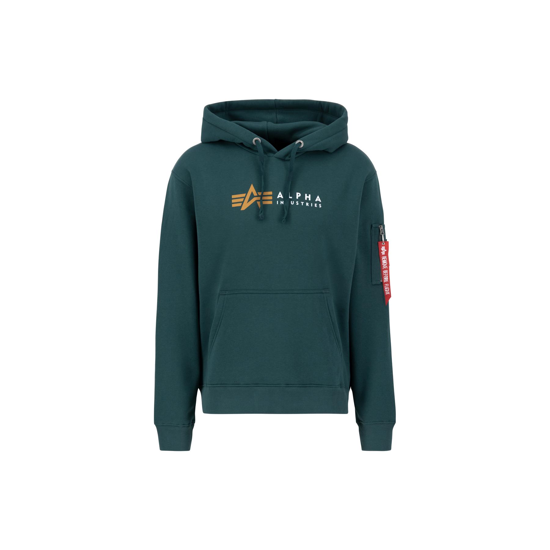 Felpa con cappuccio Alpha Industries Alpha Label