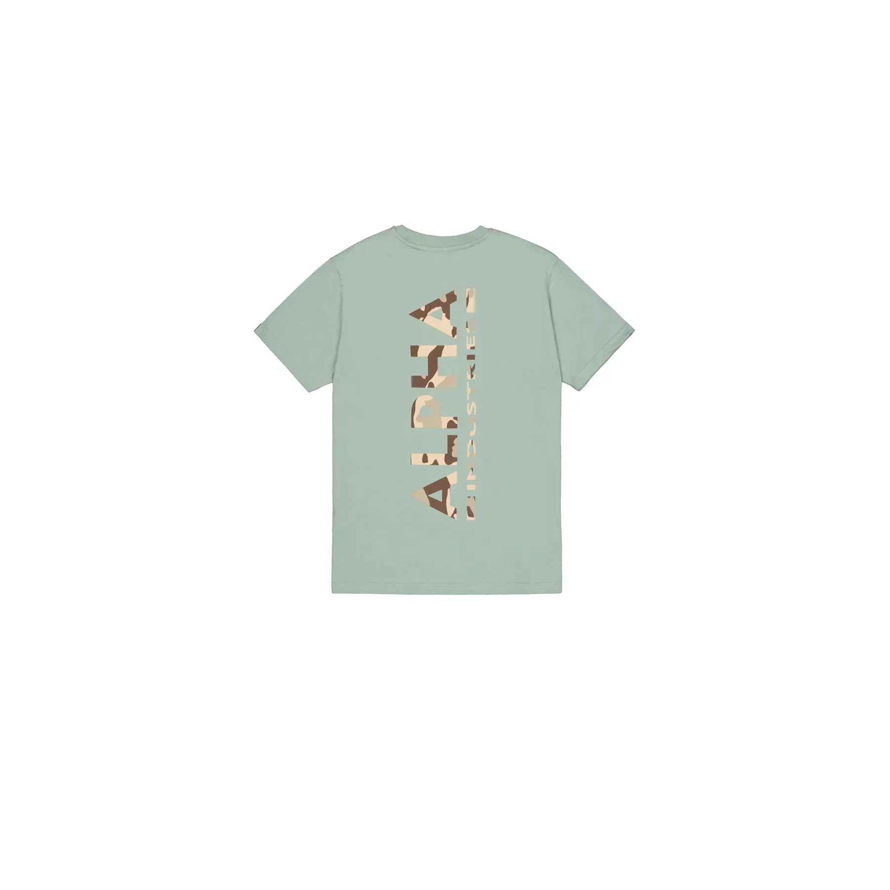 T-Shirt mit Druck auf dem Rücken Alpha Industries