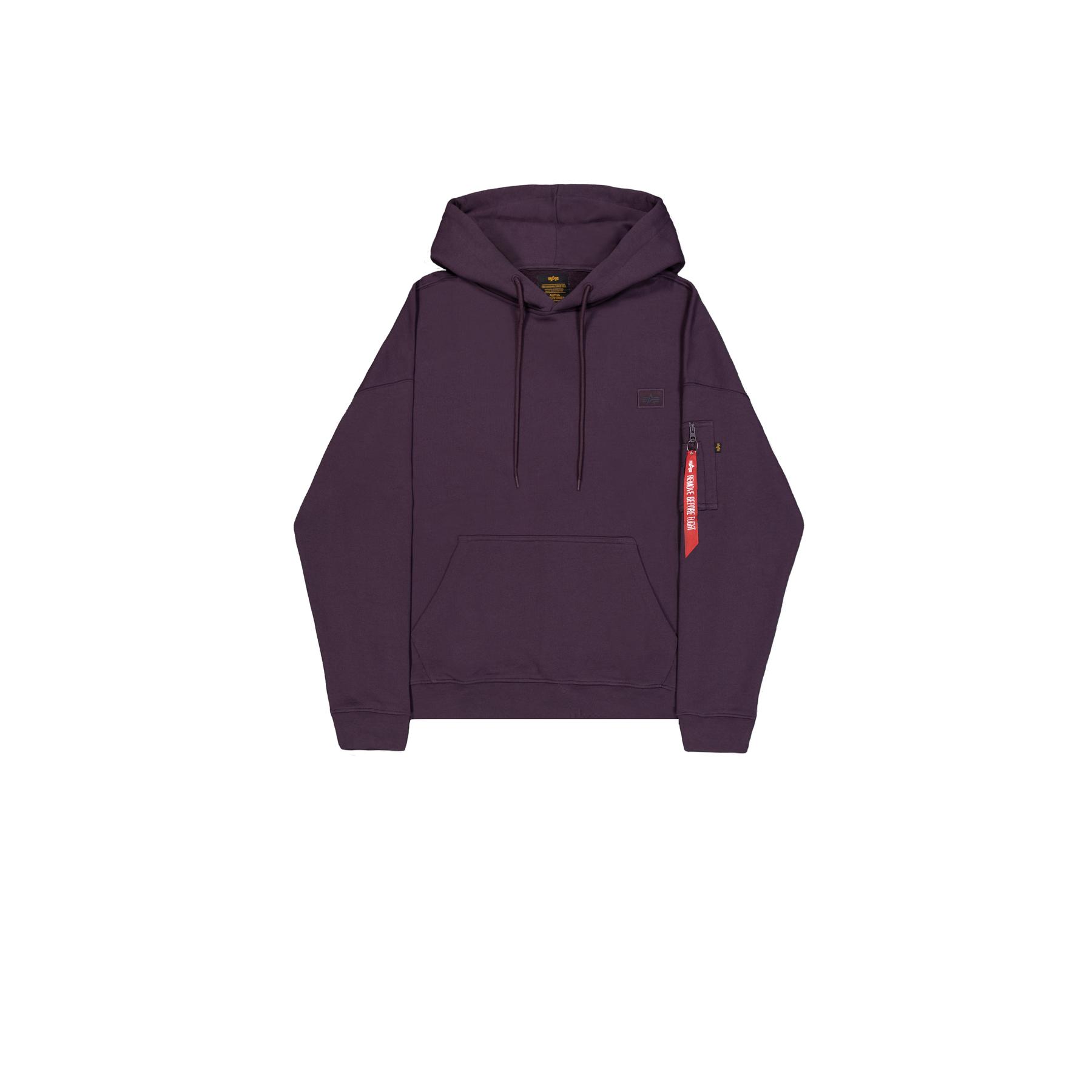 4059146796786 - Kapuzensweatshirt mit Gummi-Logo Alpha Industries