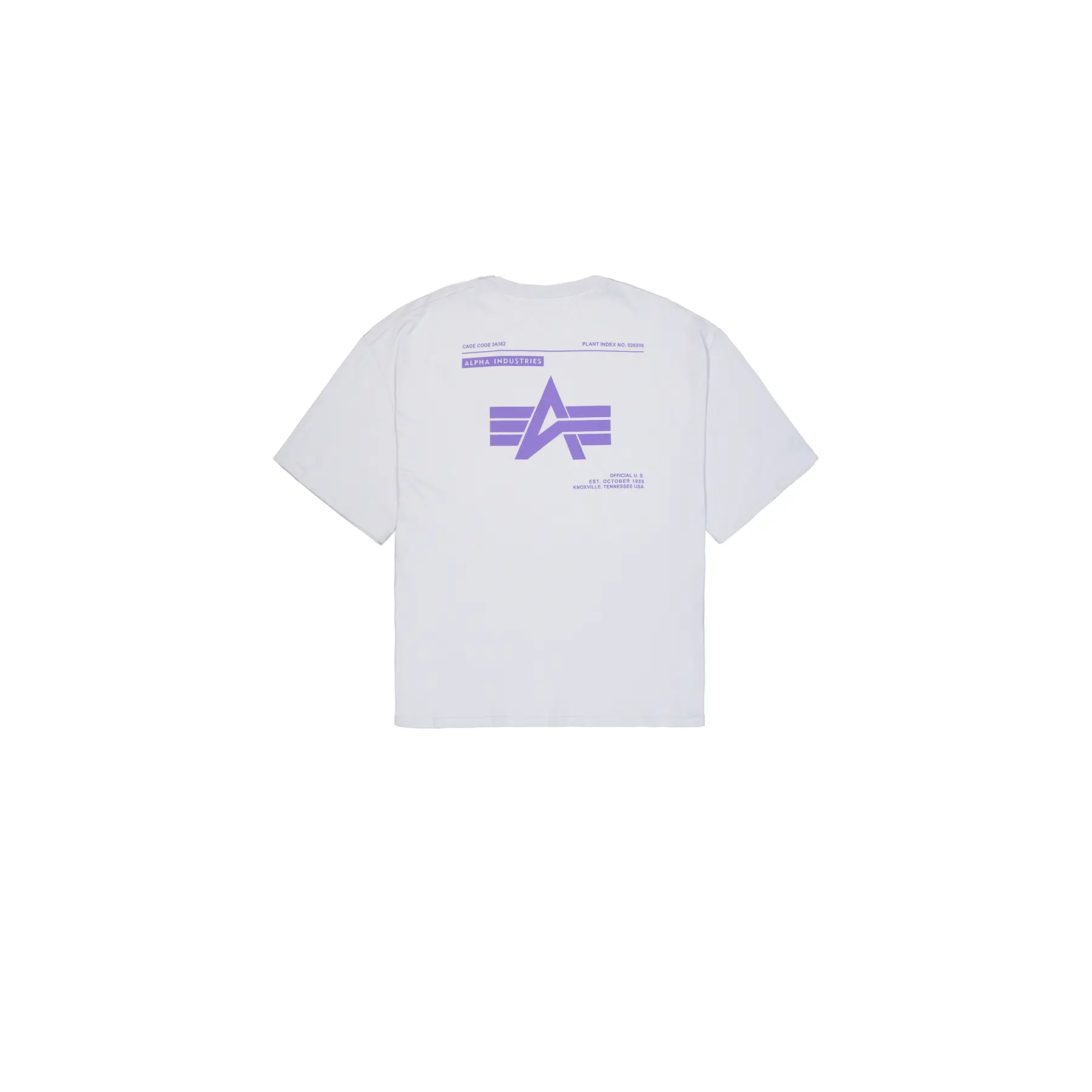 4059146743032 - T-Shirt mit Druck auf dem Rücken Alpha Industries Logo