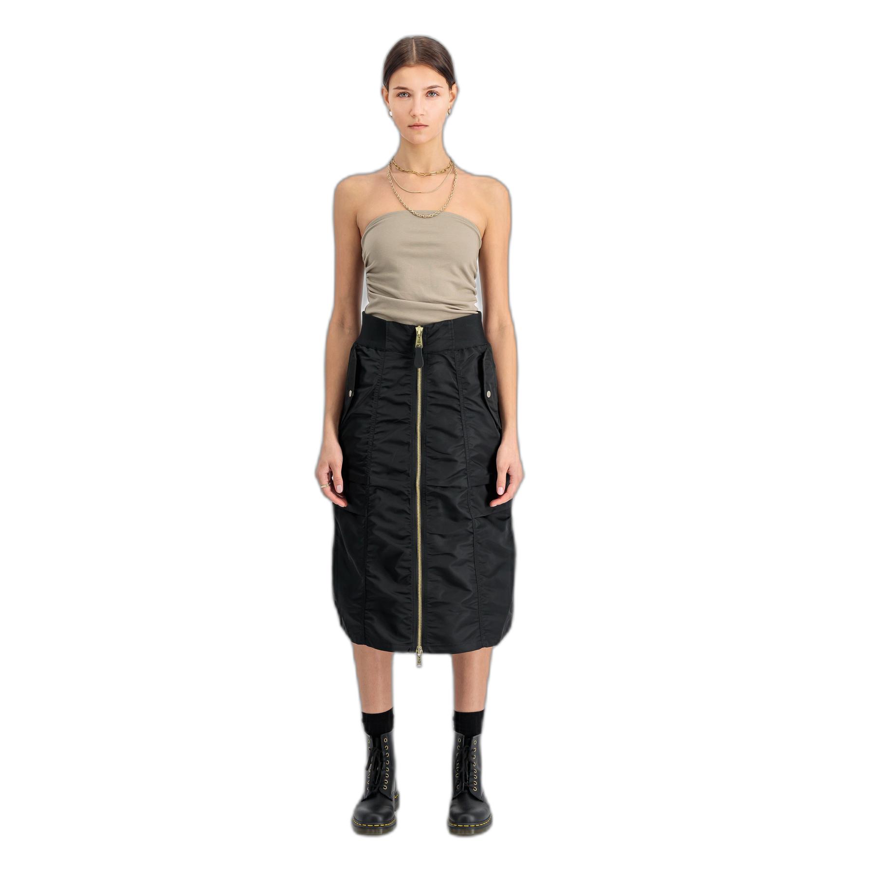 4059146758432 - Damenrock Alpha Industries MA-1 Midi