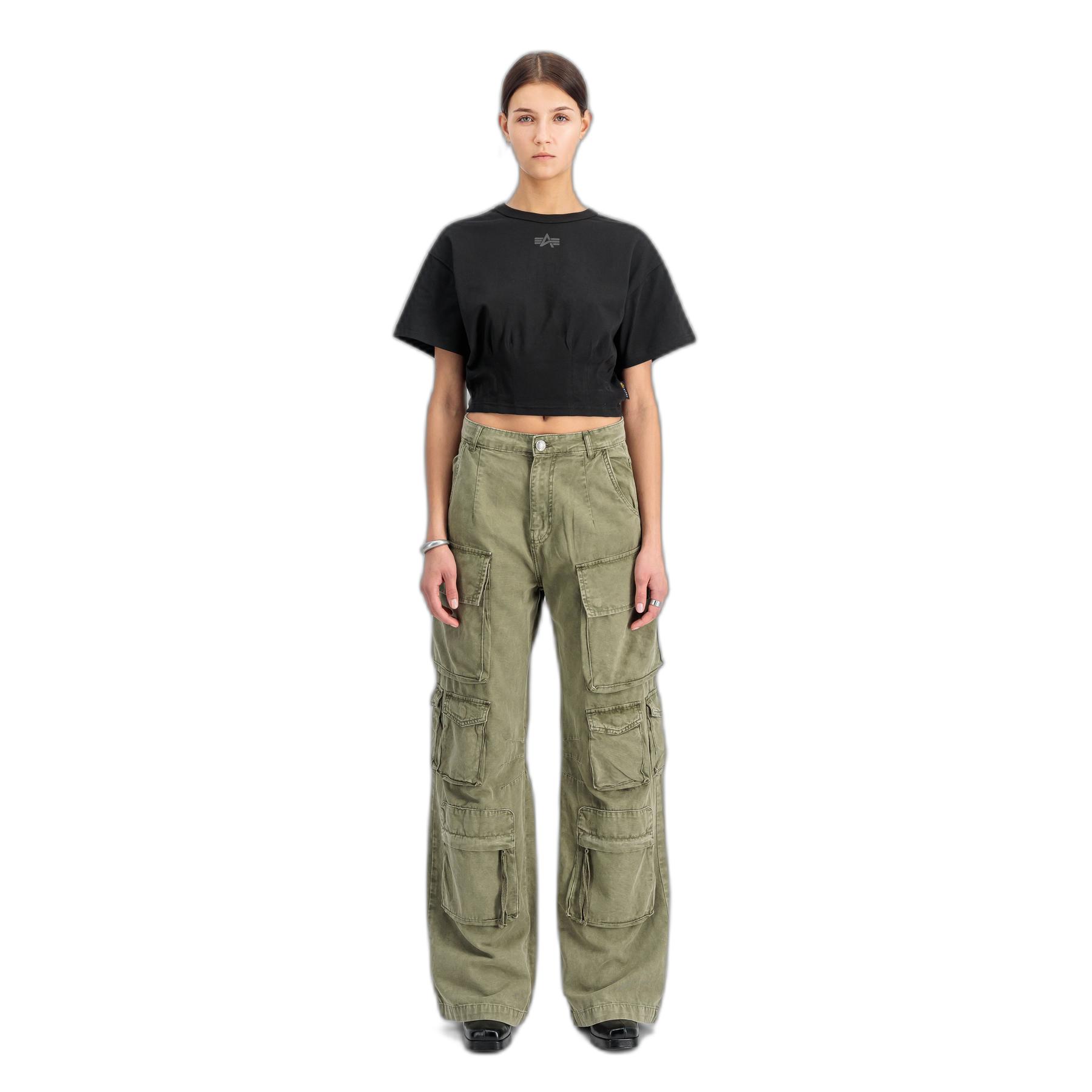 4059146767205 - T-Shirt Alpha Industries Waisted