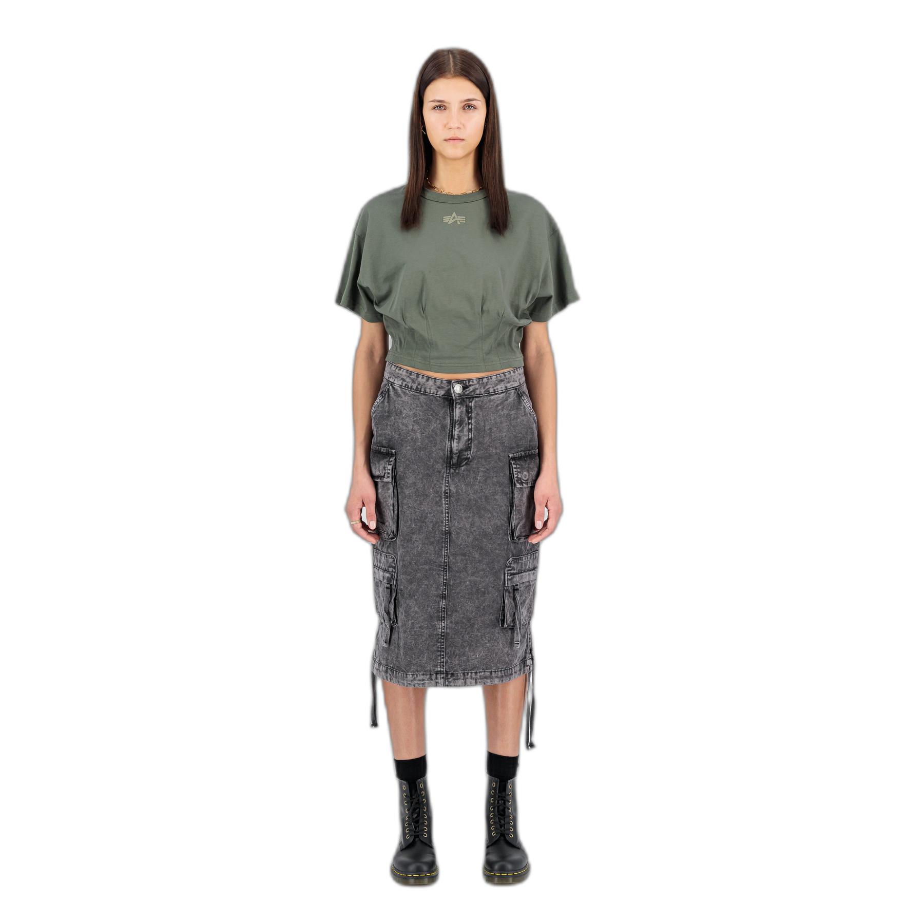 4059146767243 - T-Shirt Alpha Industries Waisted