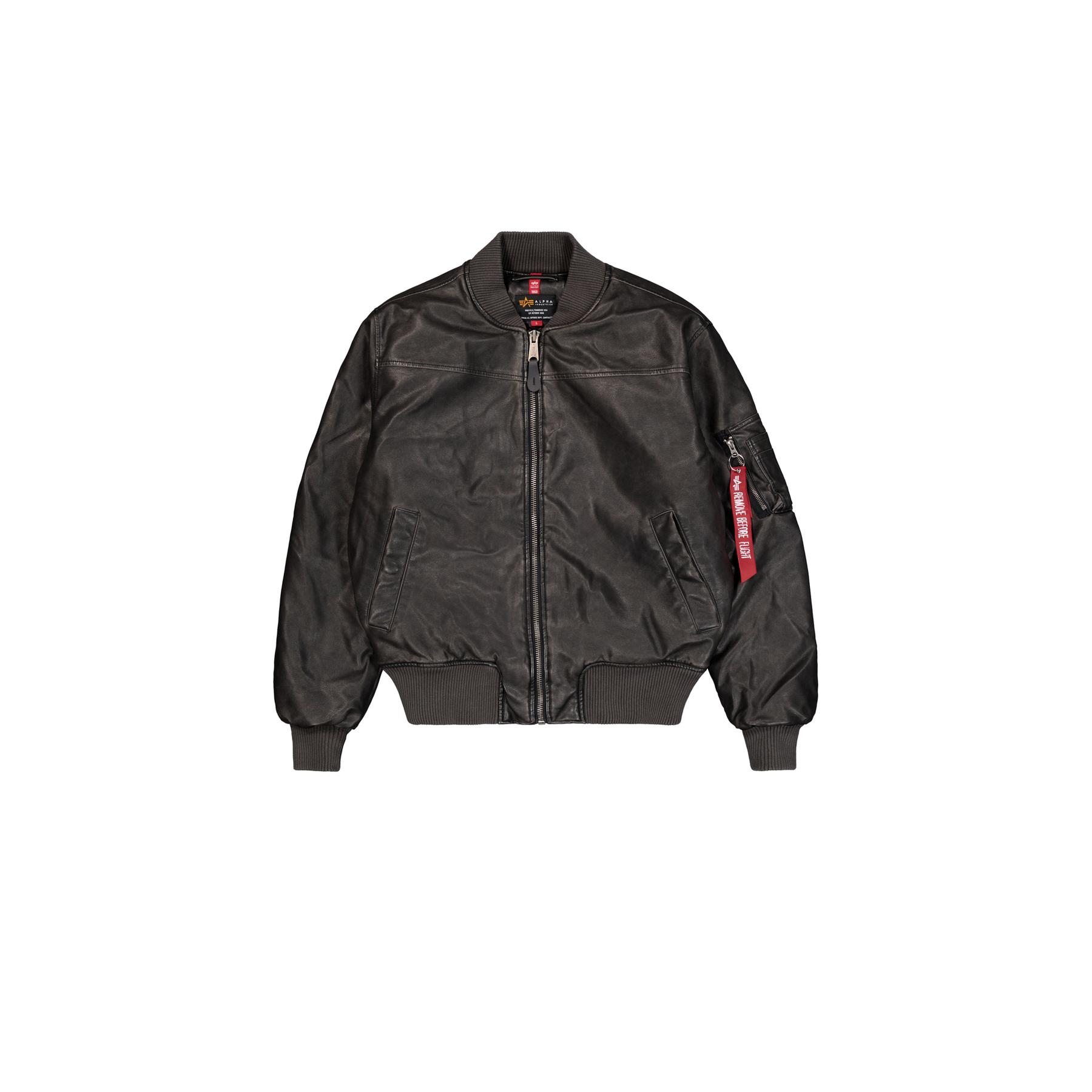 4059146759675 - Lederjacke Alpha Industries MA-1 FL Vintage