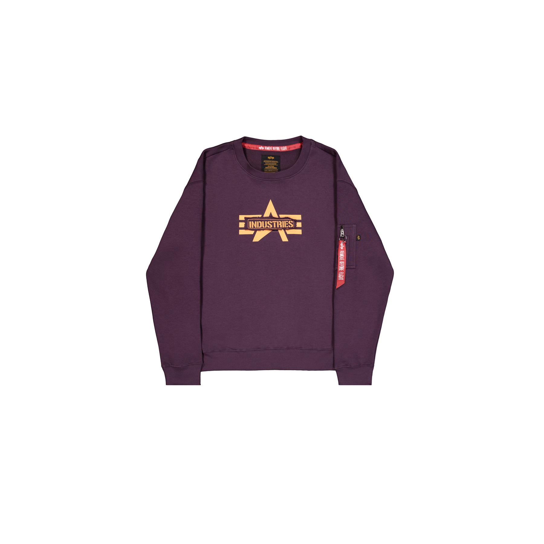 4059146773947 - Rundhals sweatshirt Alpha Industries Logo Edge