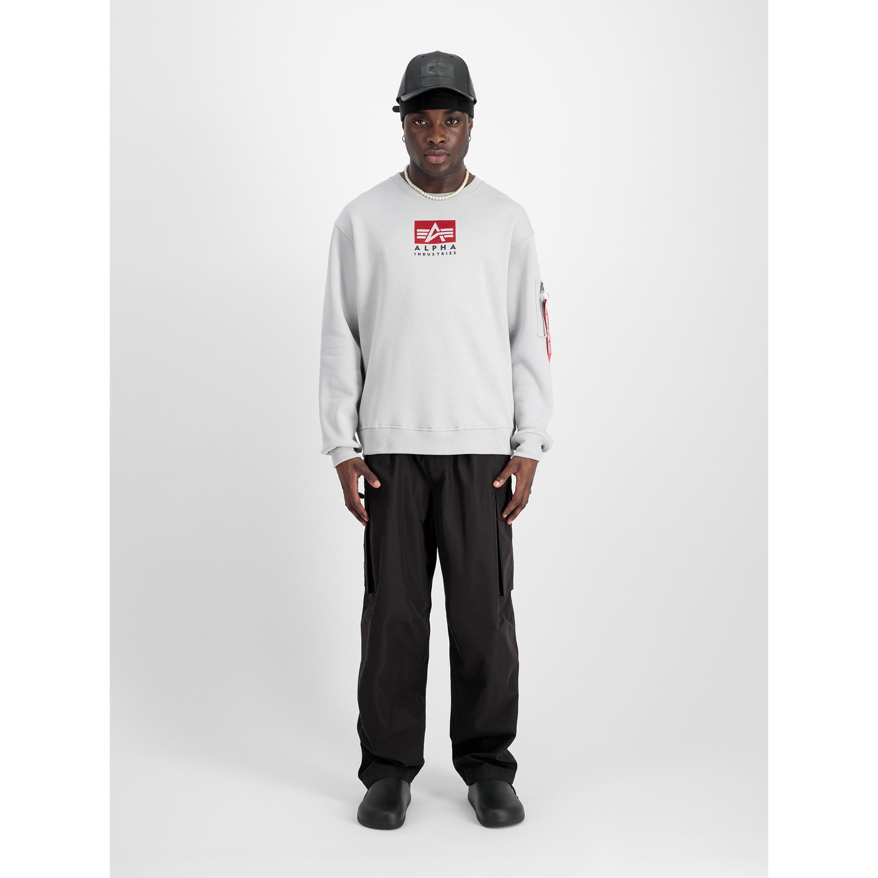 4059146775057 - Sweatshirt mit Reißverschlusstasche am Ärmel