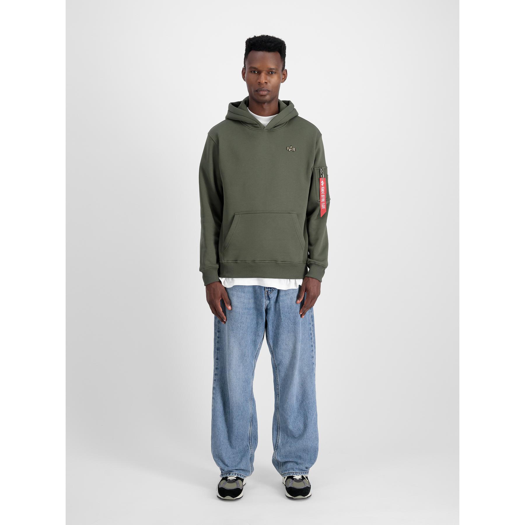 4059146776757 - Kapuzensweatshirt Alpha Industries 3D Small Logo