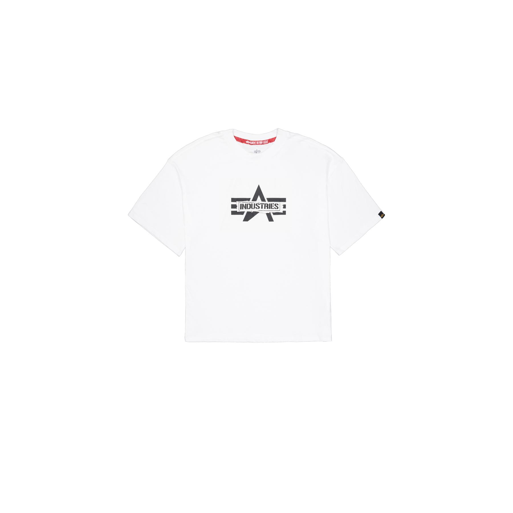 4059146780808 - T-Shirt Alpha Industries Logo Edge