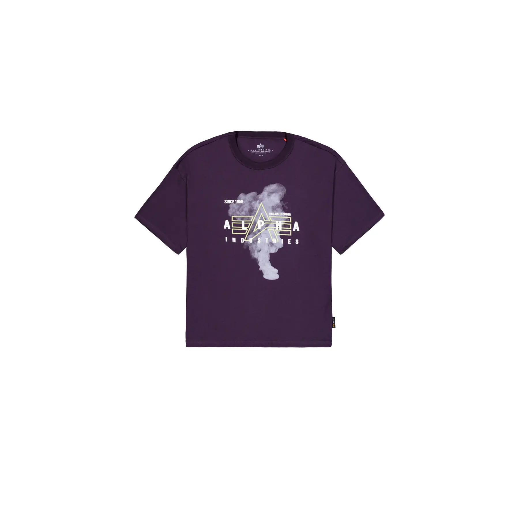 4059146781164 - T-Shirt Alpha Industries Smoke Logo