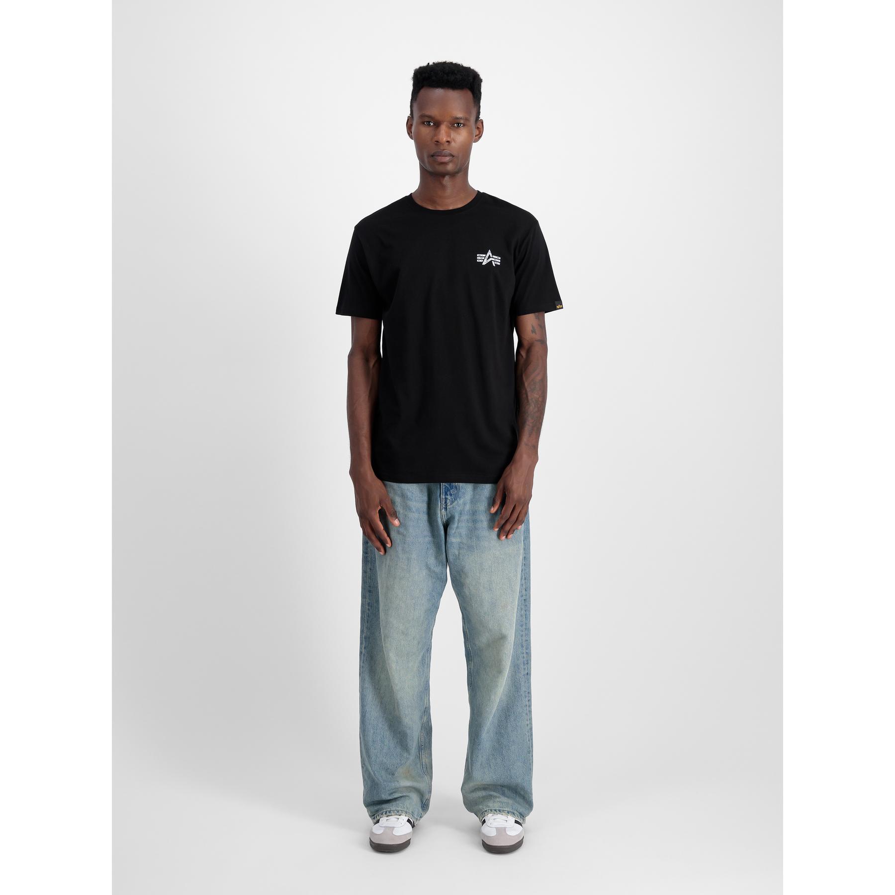 4059146782826 - Alpha Industries Signature BP T T-Shirt schwarz in XL