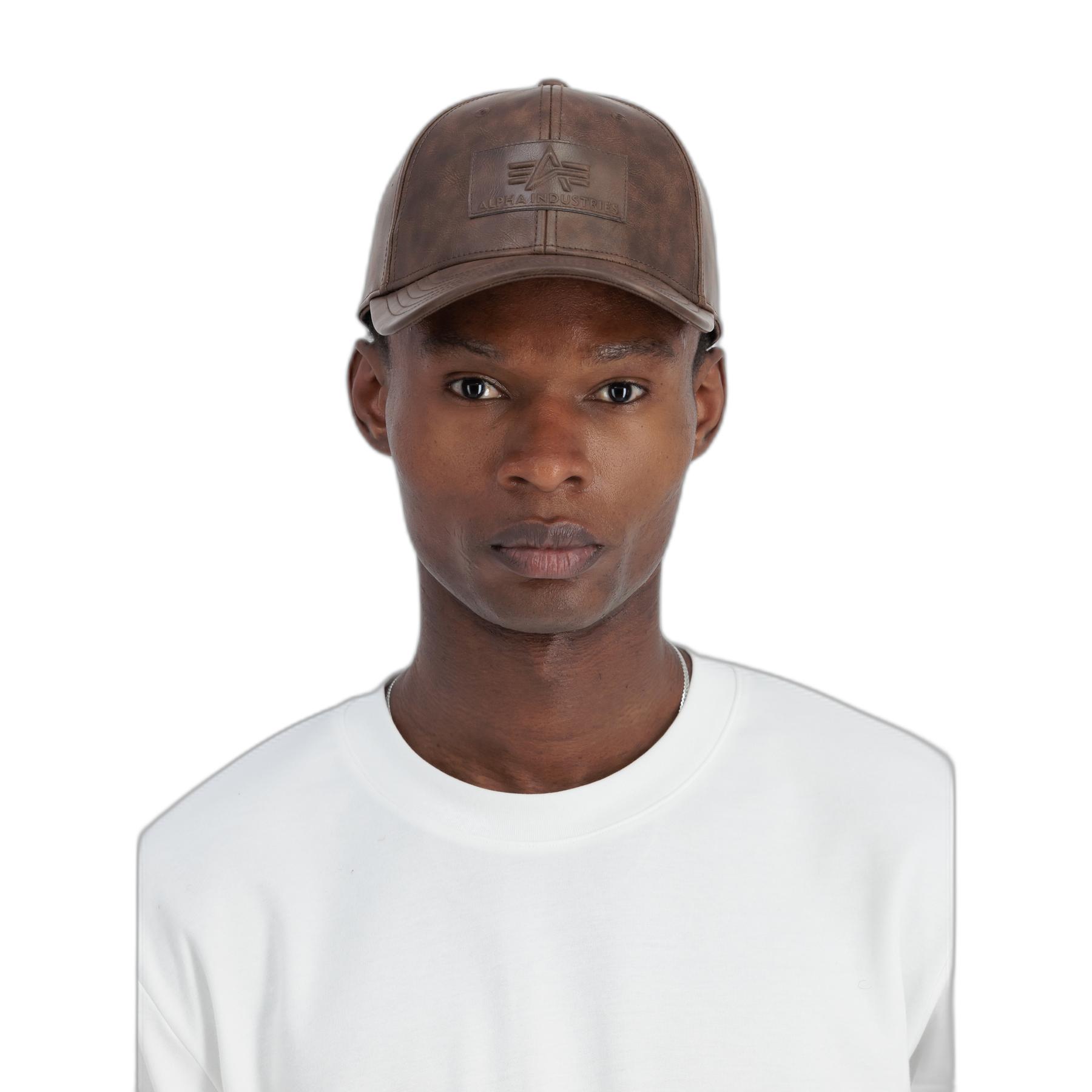 4059146765324 - Baseballcap mit PU-Logo Alpha Industries