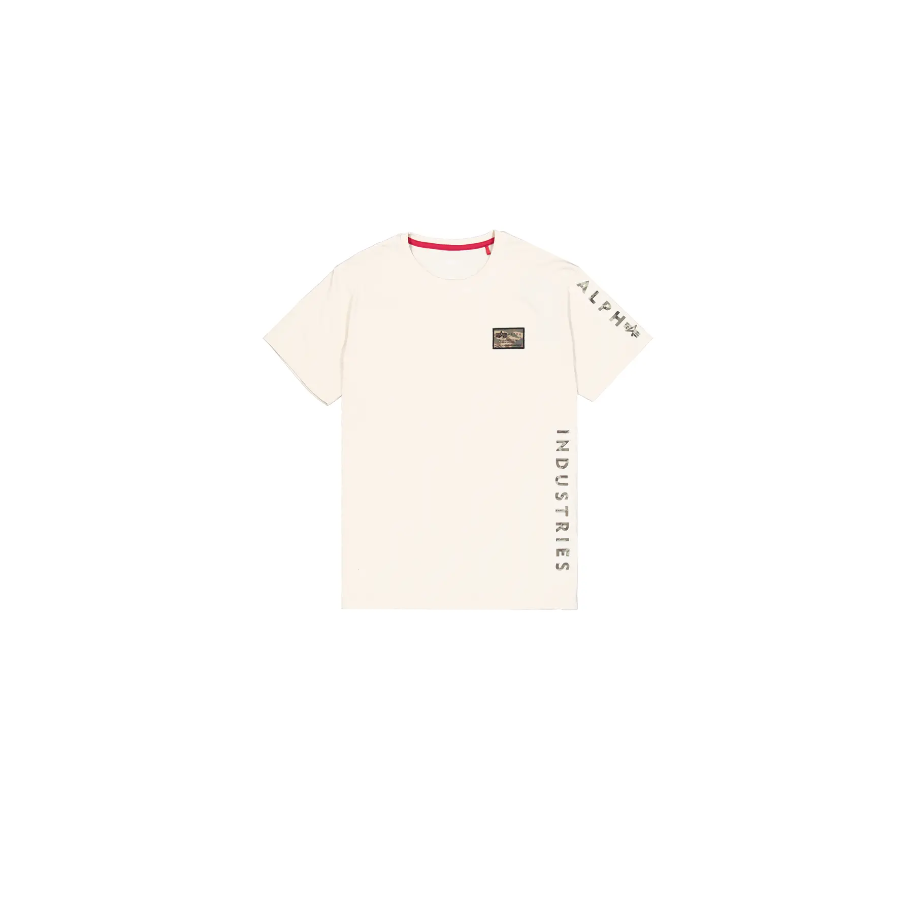 4059146842544 - T-Shirt mit Rundhalsausschnitt Modell Camo Sleeve