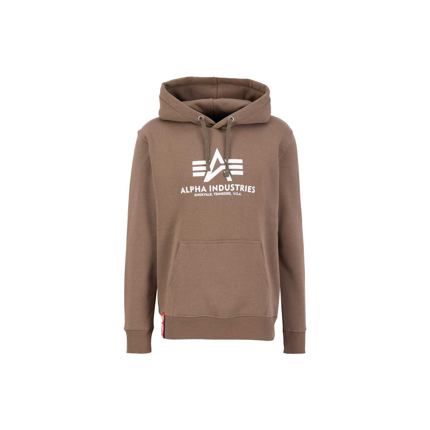 4059146673926 - Hoodie mit Känguru-Tasche und Label-Print