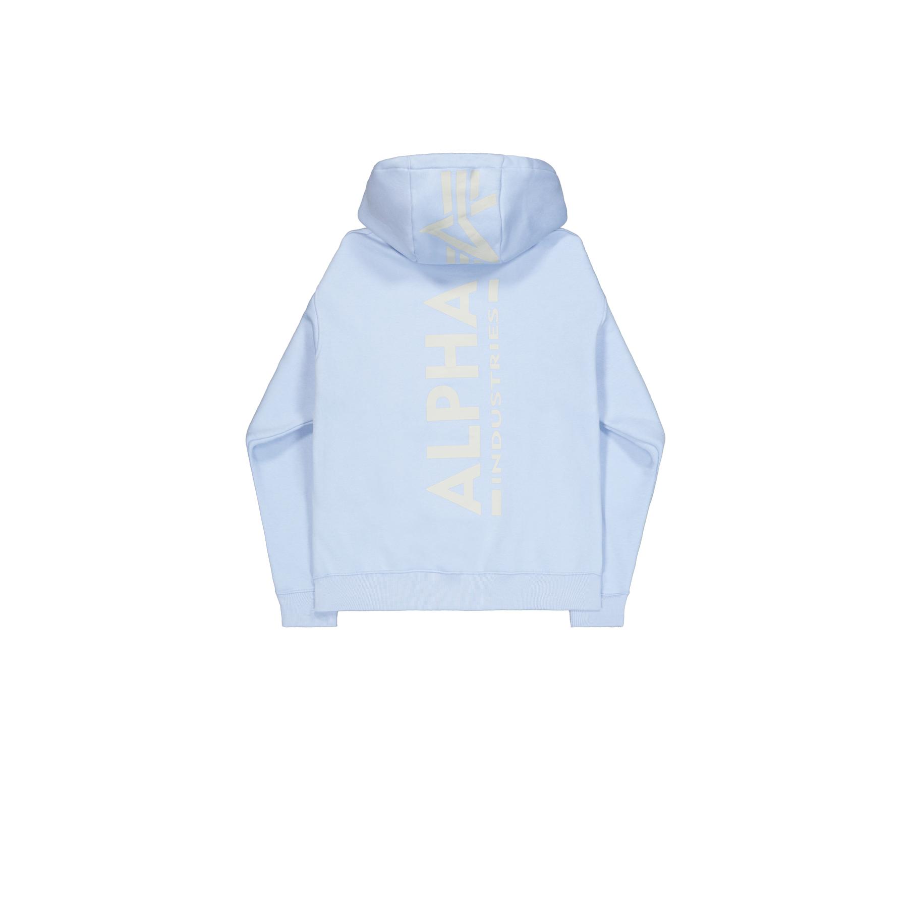 4059146945283 - Kapuzensweatshirt mit Print auf der Rückseite Alpha Industries