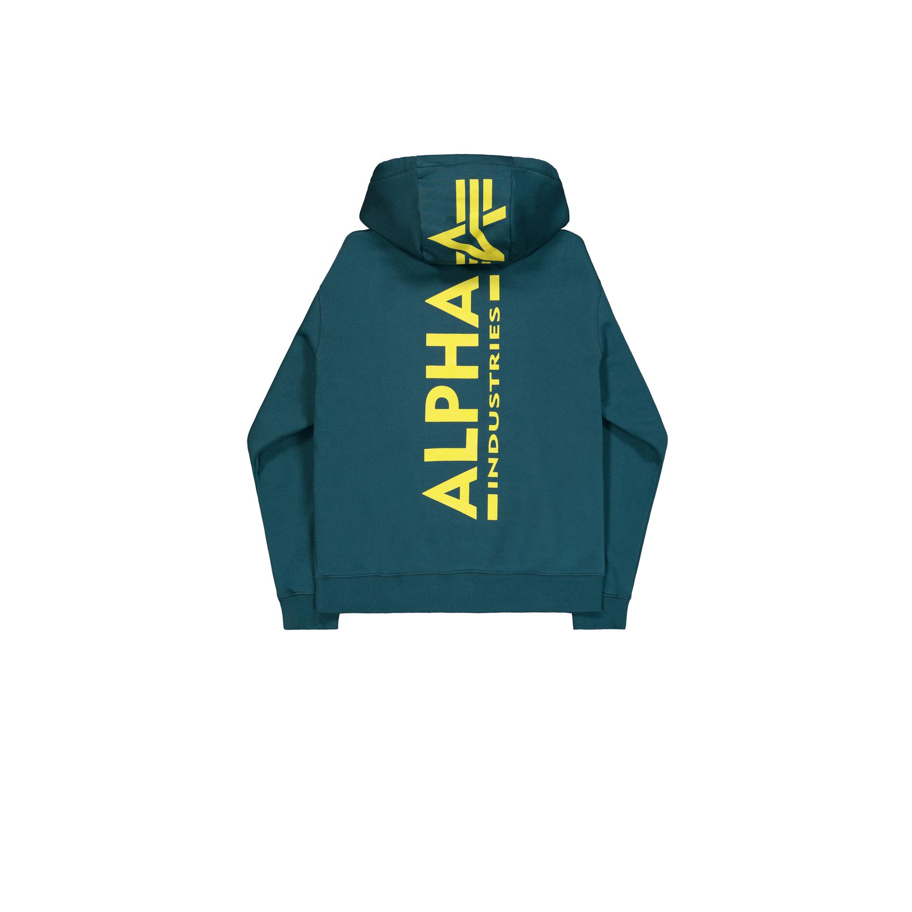 4059146956166 - Kapuzensweatshirt mit Print auf der Rückseite Alpha Industries