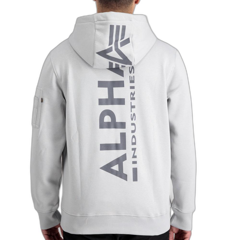 4059146555598 - Kapuzenpullover auf dem Rücken bedruckt Alpha Industries