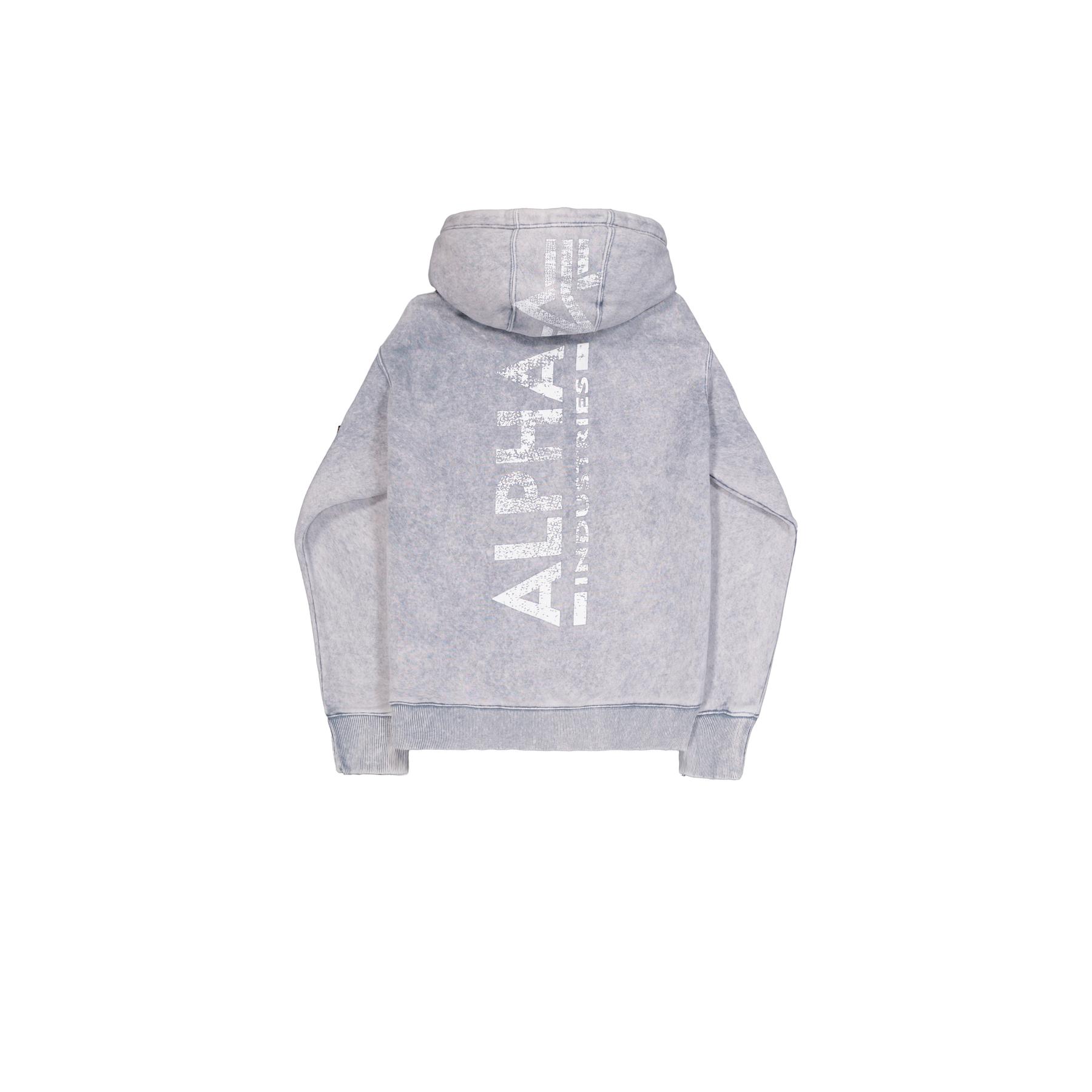 4059146887538 - Bedruckter Kapuzenpullover hinten Alpha Industries Vintage