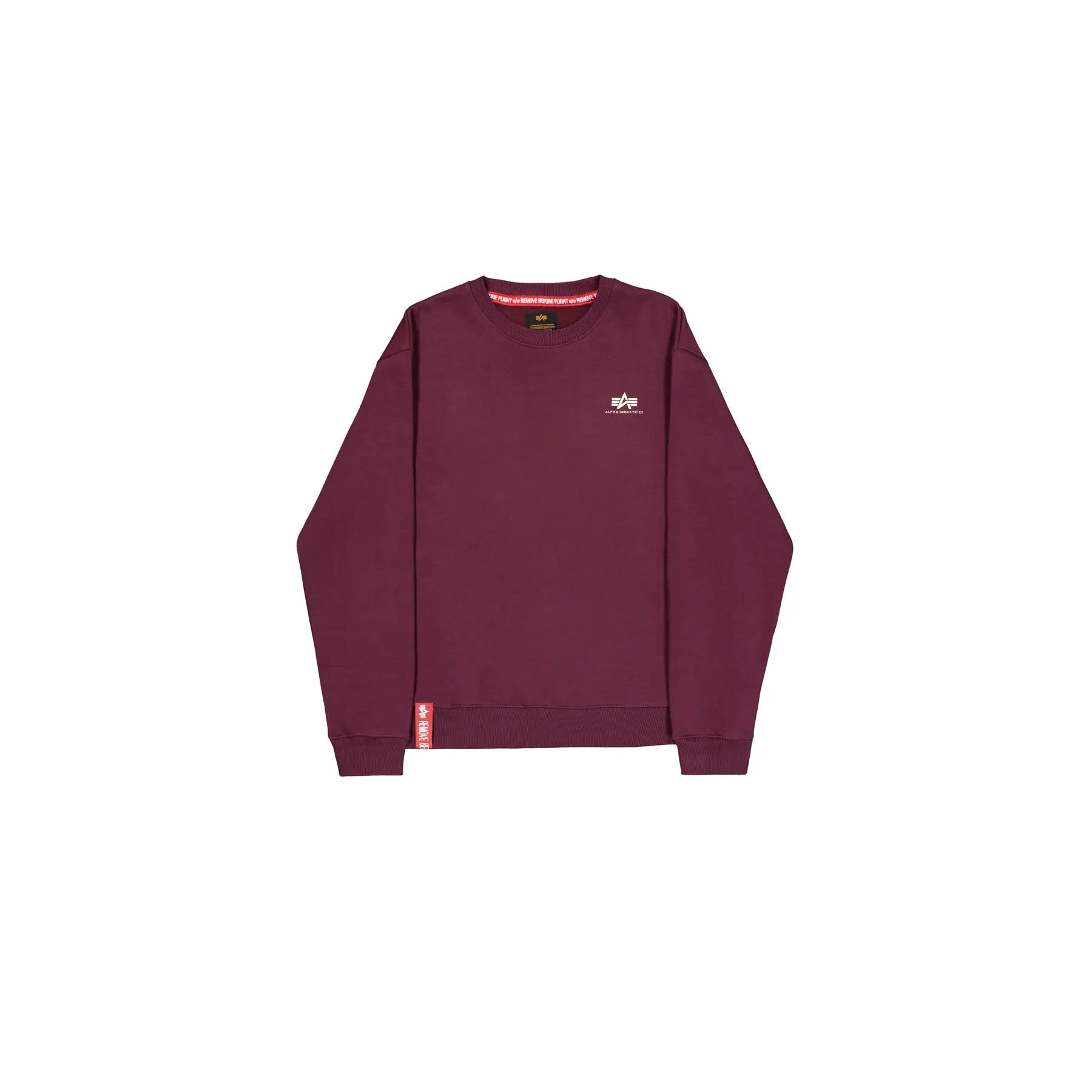Sweatshirt mit kleinem Logo Alpha Industries Basic