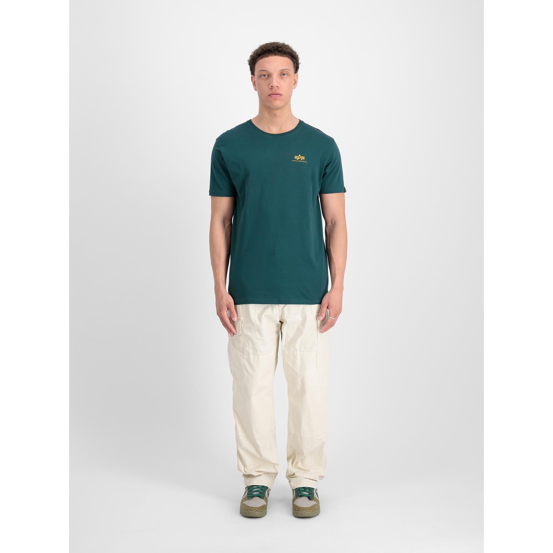 4059146792238 - T-Shirt mit kleinem Logo Alpha Industries Basic 4059146792238 - T-Shirt mit kleinem Logo Alpha Industries Basic