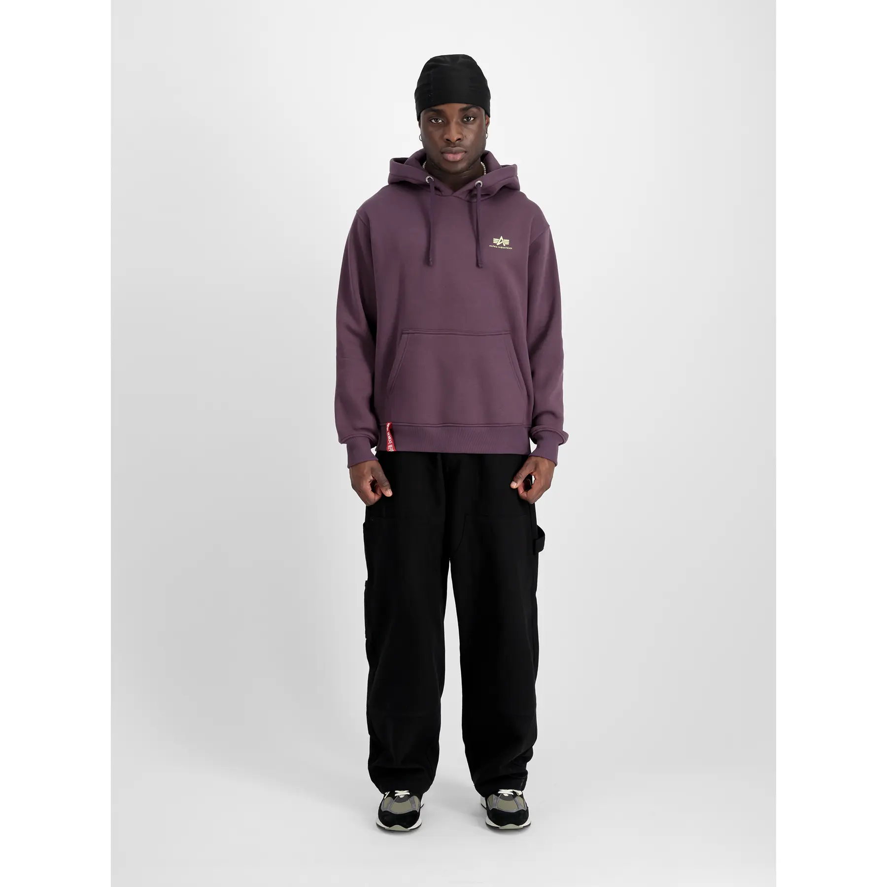 4059146790227 - Kapuzensweatshirt mit kleinem Logo Alpha Industries Basic