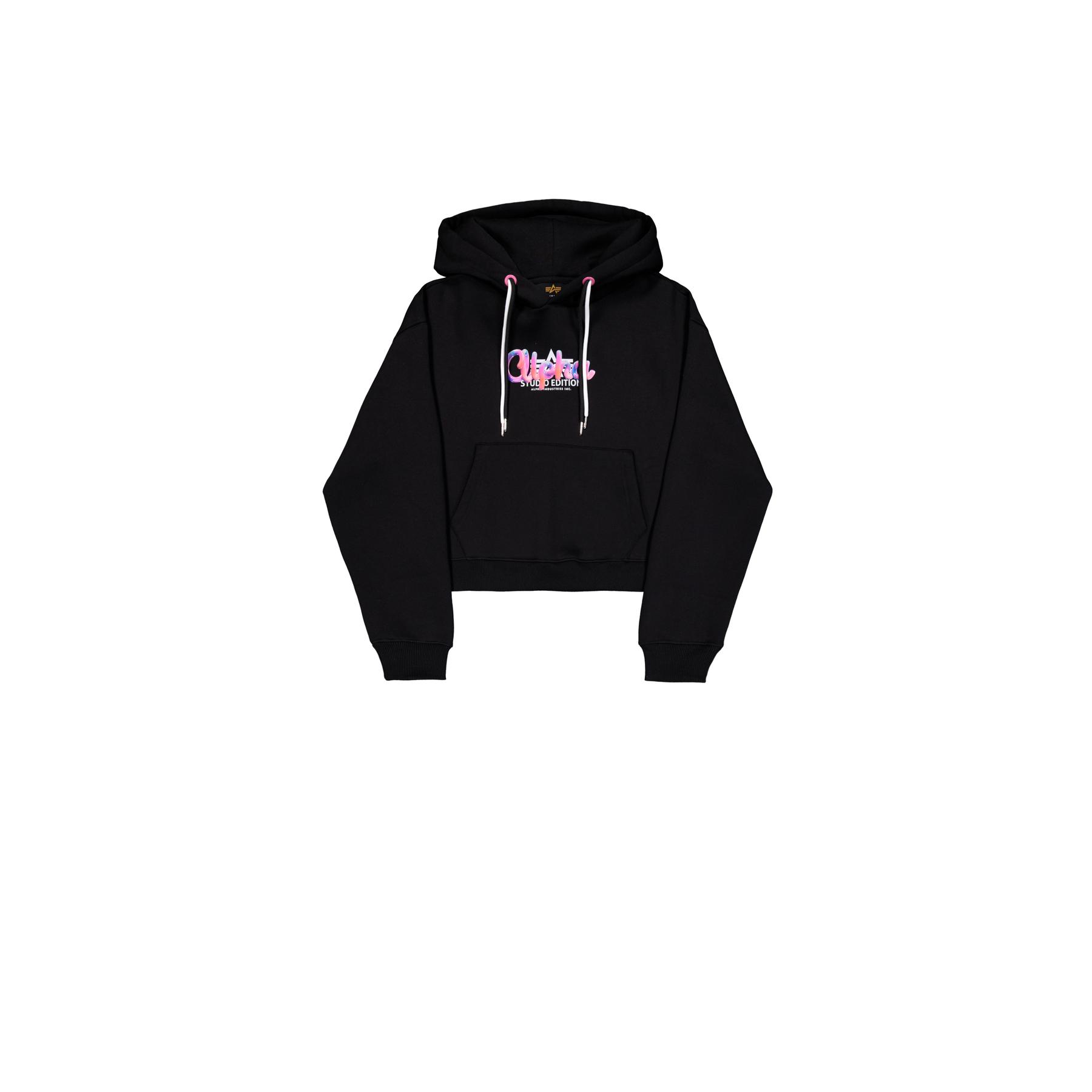 4059146895588 - Hoodie Damen Alpha Industries Studio Rainbow