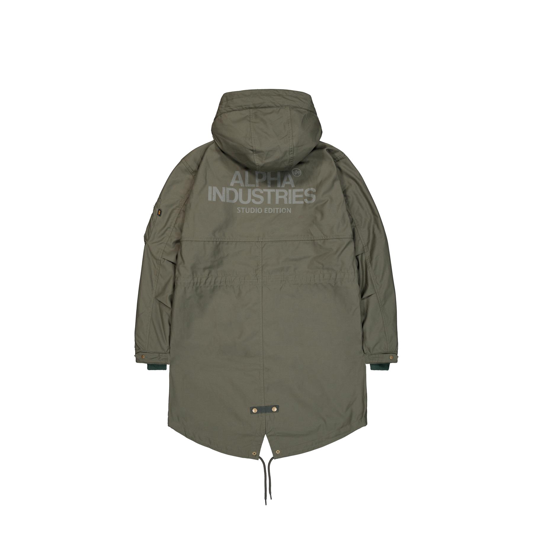 4059146881444 - Bedruckte Parka auf der Rückseite Alpha Industries M-51 Fishtail