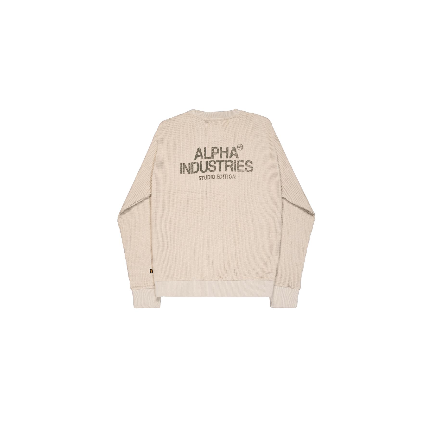 4059146887774 - Pullover Alpha Industries Studio Waffle